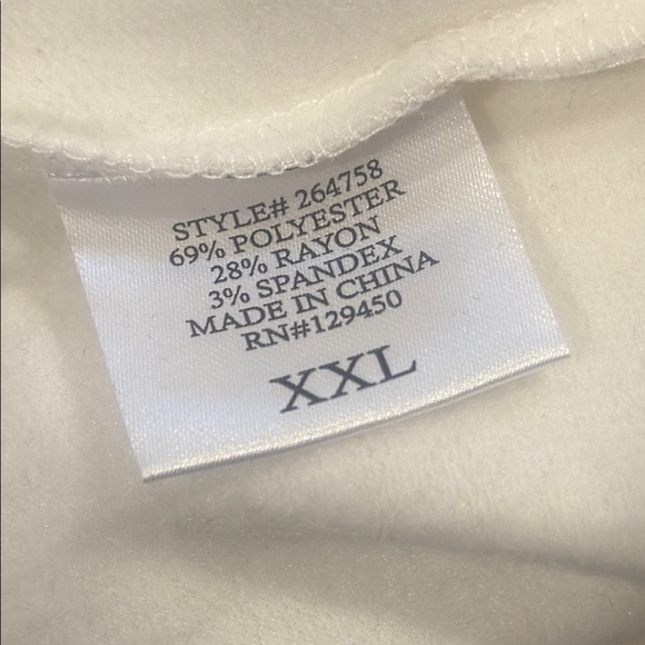 White and Gold Sweatshirt - Picture 4 of 5